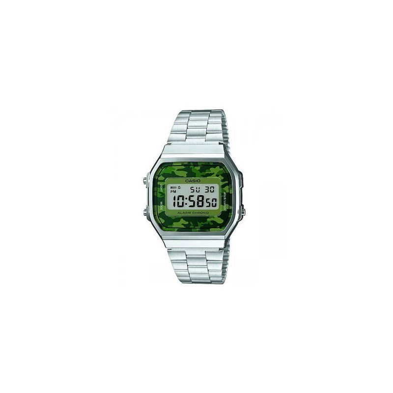 Montre Casio Homme Chrono Acier A168WEC-3EF Sport Montre Casio Homme Chrono Acier A168WEC-3EF Sport