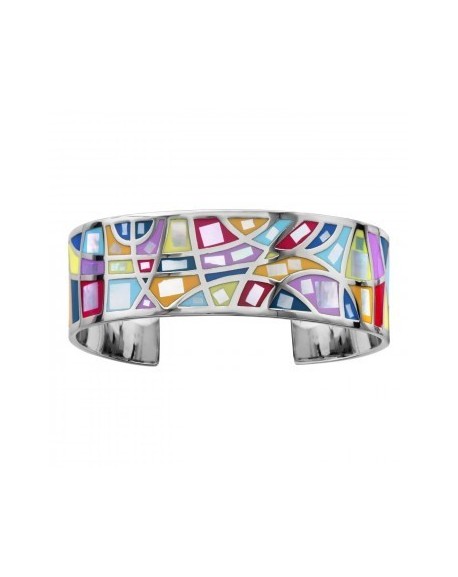 Bracelet Stella Mia Acier & Nacre Multicolor  -127226