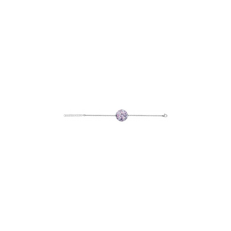 Bracelet Stella Mia Acier & Nacre Bleu Dégradé -127757 Bracelet Stella Mia Acier & Nacre Bleu Dégradé -127757