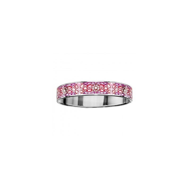 Bracelet Stella Mia Acier & Nacre Rose Dégradé Articulé-128756 Bracelet Stella Mia Acier & Nacre Rose Dégradé Articulé-128756