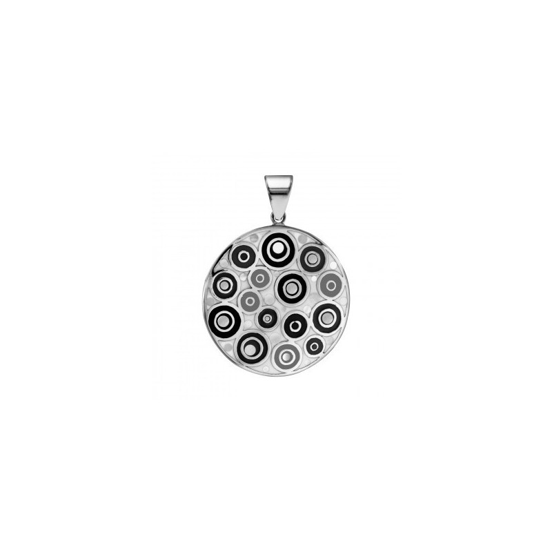 Pendentif Stella Mia Acier & Nacre Multicolor -177227N Pendentif Stella Mia Acier & Nacre Multicolor -177227N
