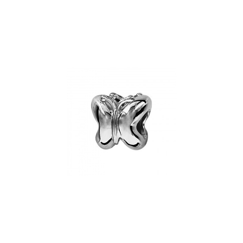 Thabora Charms Coulissant Argent Rhodié Papillon-C07042 Thabora Charms Coulissant Argent Rhodié Papillon-C07042