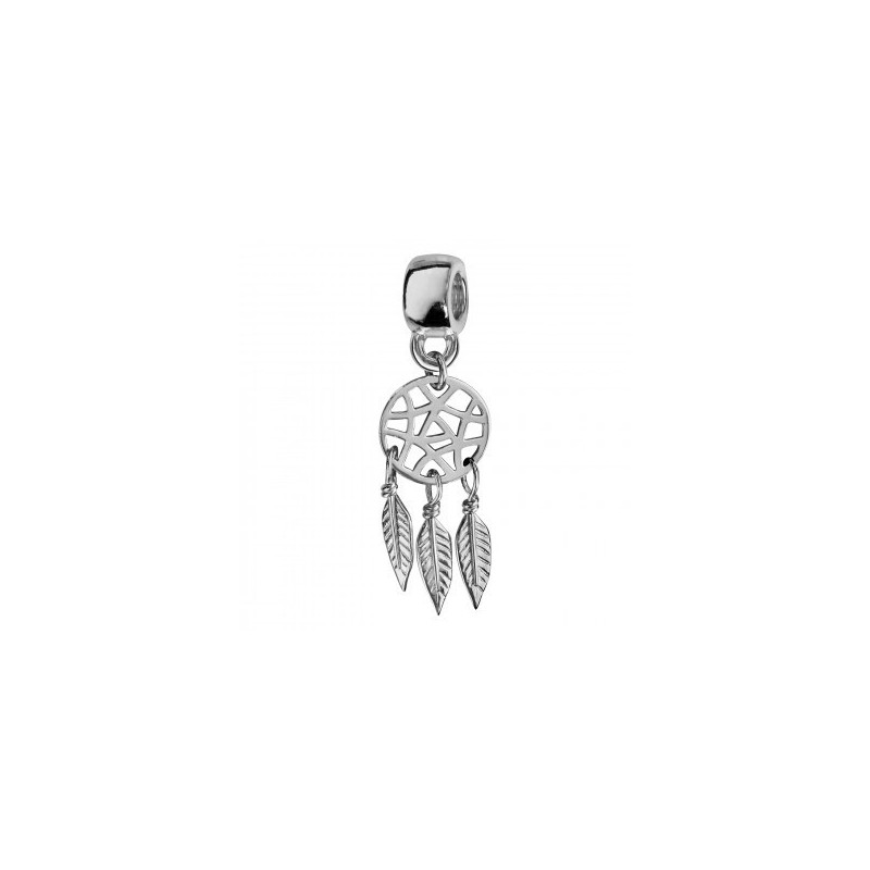 Thabora Charms Coulissant Argent Rhodié Suspendu Attrape Rêves-C07069 Thabora Charms Coulissant Argent Rhodié Suspendu Attrape Rêves-C07069