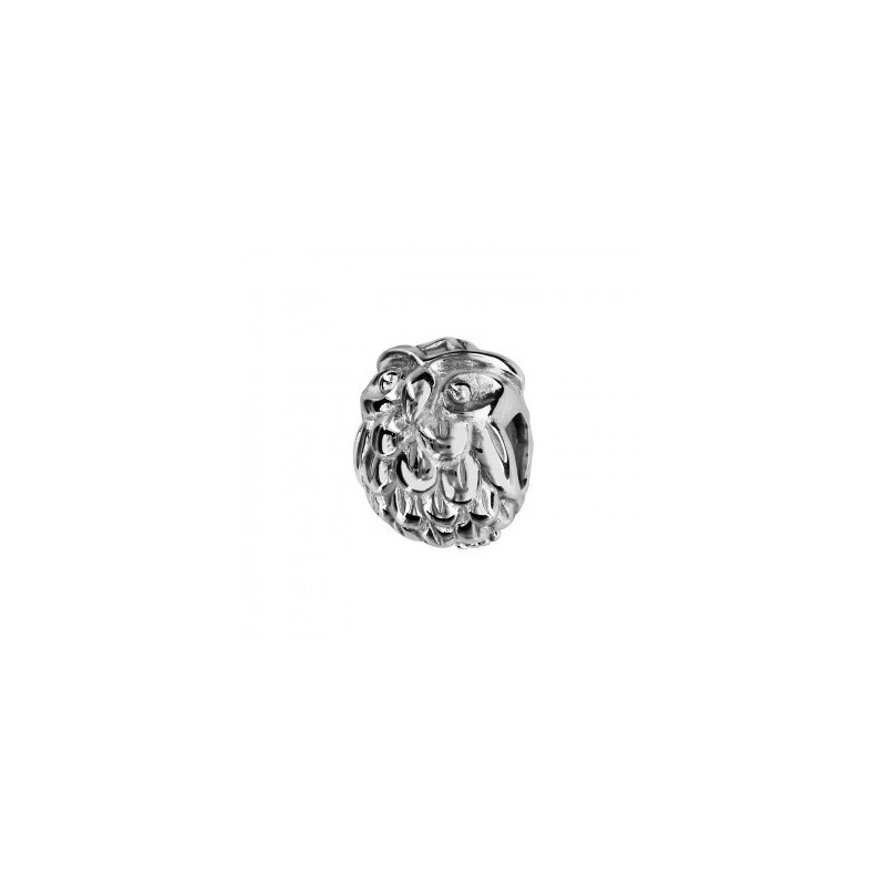 Thabora Charms Coulissant Argent Rhodié Chouette-C07088 Thabora Charms Coulissant Argent Rhodié Chouette-C07088