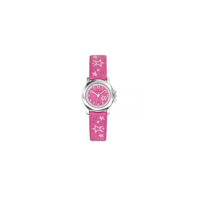 Montre Certus Enfant Cuir Rosé 647570 Classique Montre Certus Enfant Cuir Rosé 647570 Classique