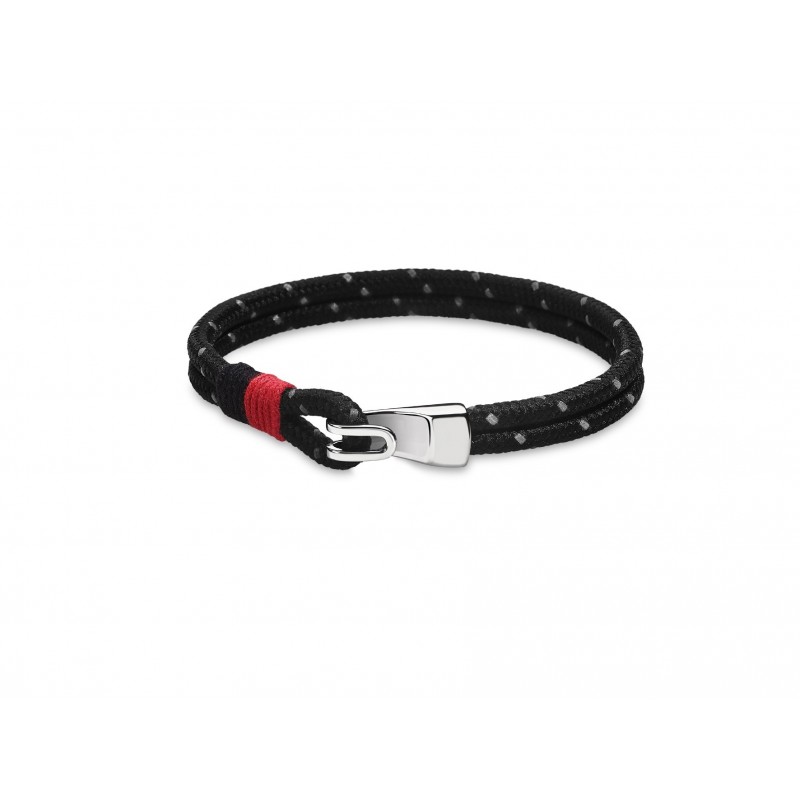 Lotus Style Bracelet homme Urban Man noir, gris et rouge-LS1916-2/7 Lotus Style Bracelet homme Urban Man noir, gris et rouge-LS1916-2/7