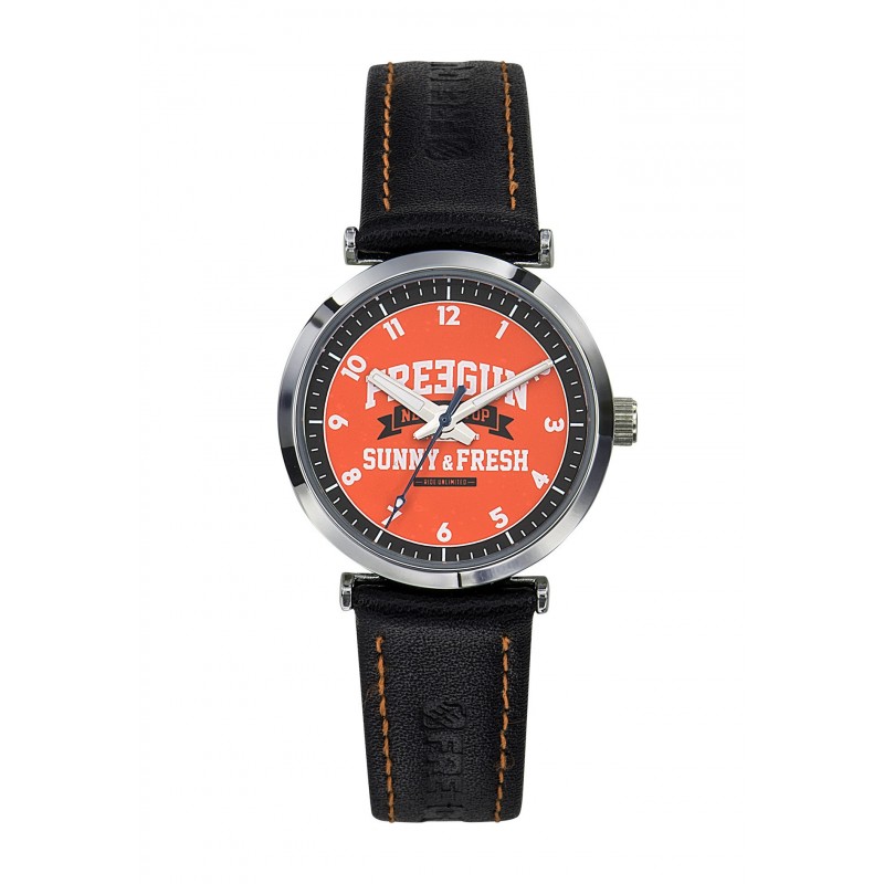 Freegun Discovery Montre Garçon bracelet Noir Cadran Orange-EE5236 Freegun Discovery Montre Garçon bracelet Noir Cadran Orange-EE5236