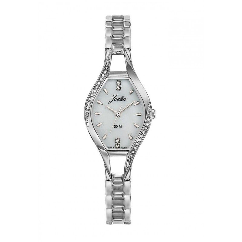 Joalia Montre Femme Acier Rhodié 633389 Joalia Montre Femme Acier Rhodié 633389