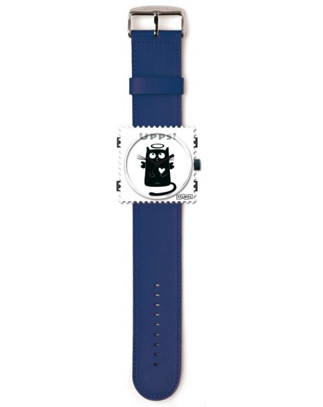 Bracelet Montre STAMPS 100003-2750 Classic Leather Deep blue
