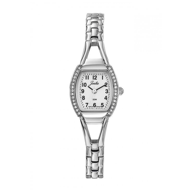 Joalia Montre Femme Acier Rhodié 633001 Joalia Montre Femme Acier Rhodié 633001