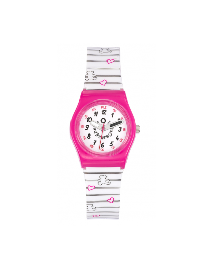 Montre Lulu Castagnette Enfant Résine Blanc 38773 Sport