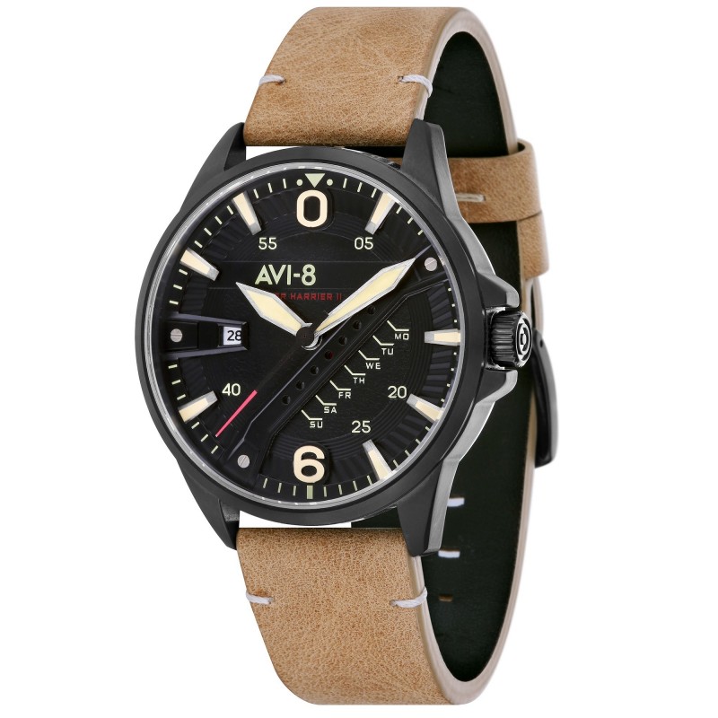Montre Homme AVI-8 HAWKER HARRIER II cadran Noir -AV-4055-04" Montre Homme AVI-8 HAWKER HARRIER II cadran Noir -AV-4055-04"