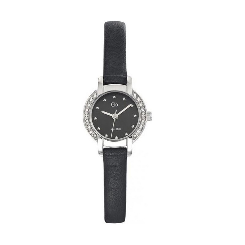 Montre Go Femme Cuir Noir 698629 Montre Go Femme Cuir Noir 698629