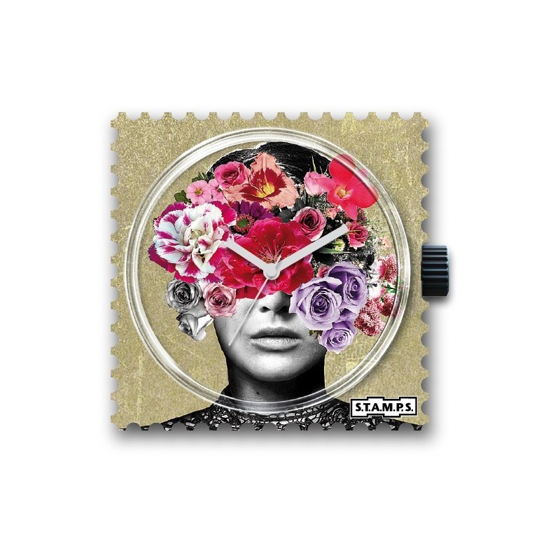 Boitier Montre STAMPS 103781 Head Full Of Flowers Boitier Montre STAMPS 103781 Head Full Of Flowers