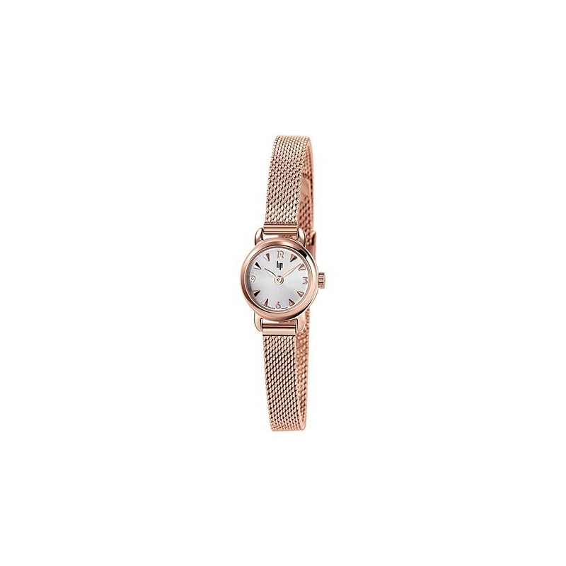 Montre Lip Femme Henriette Acier Rosé 671266 Montre Lip Femme Henriette Acier Rosé 671266
