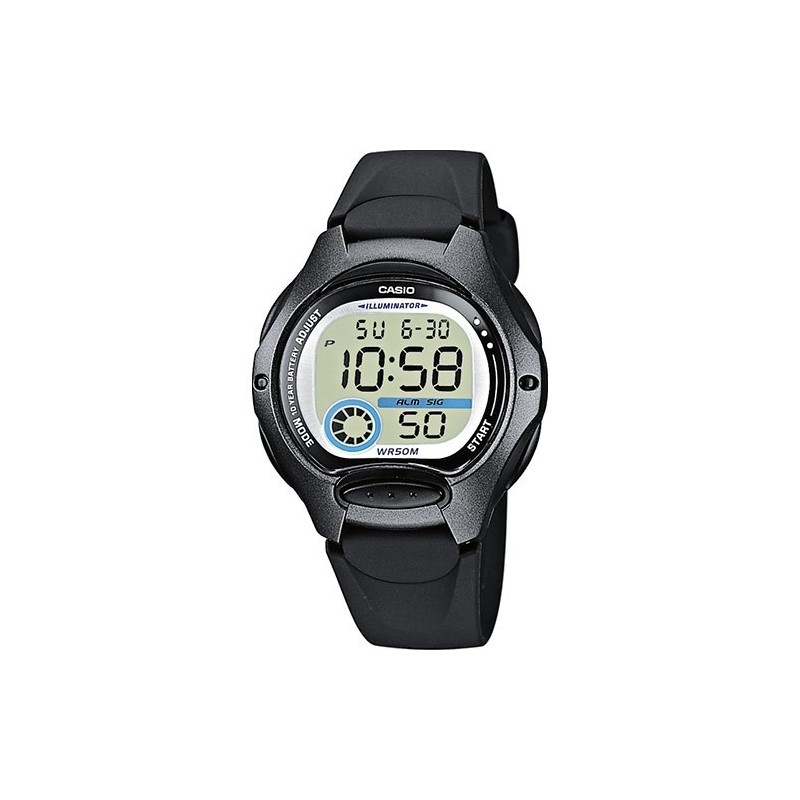 Montre Casio Enfant Chrono Résine Noir LW200-1BVEF Sportswear Montre Casio Enfant Chrono Résine Noir LW200-1BVEF Sportswear