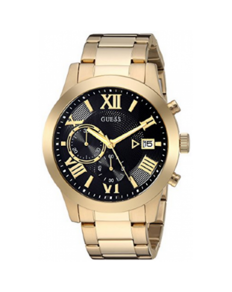 Montre Guess homme W0668G8 chrono plaqué or