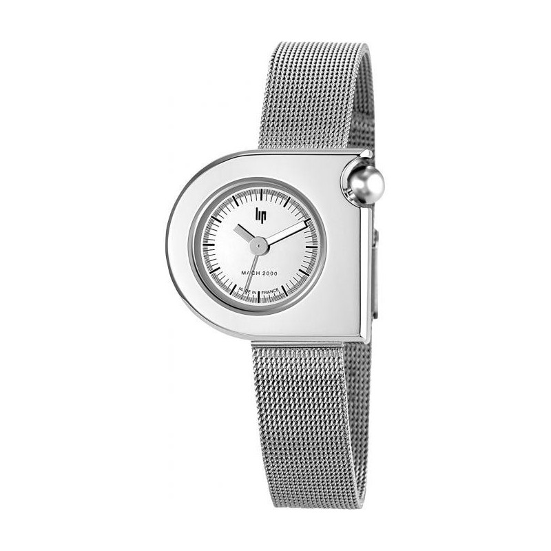 Montre Lip Femme Mach 2000 Acier 671107 Vintage Montre Lip Femme Mach 2000 Acier 671107 Vintage