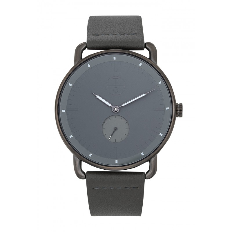 Trendy Classic Dash Montre Homme Quartz Cuir Gris Cadran Gris-CC1044-03 Trendy Classic Dash Montre Homme Quartz Cuir Gris Cadran Gris-CC1044-03