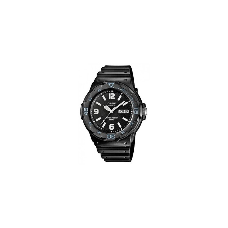 Casio Montre Homme Résine Noir MRW-200H-1B2VEG Casio Montre Homme Résine Noir MRW-200H-1B2VEG
