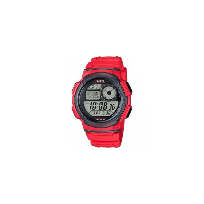 montre homme rouge casio montre homme rouge casio