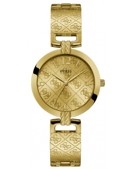Guess G Luxe Montre Femme Acier Doré W1228L2-GPerDuMesAiguilles.com