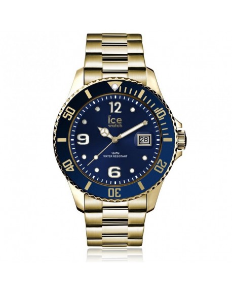 Ice Watch Montre Homme Steel Gold Blue Large 016762