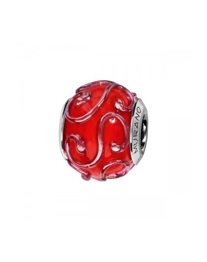 Charms Perle de Murano rouge C05035