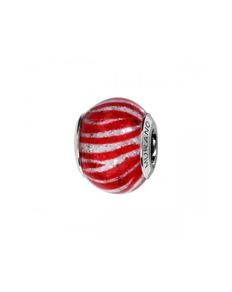 Thabora Charms Perle de Murano rouge C05030