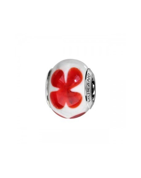 Thabora Charms Perle de Murano rouge C05033