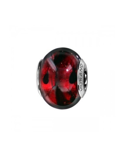 Thabora Charms Perle de Murano rouge C05037