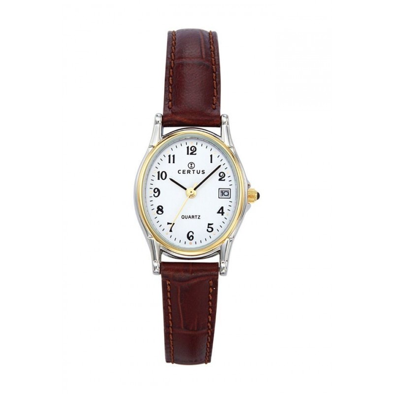 Certus Montre Femme Cuir Marron 645332 Classique Certus Montre Femme Cuir Marron 645332 Classique