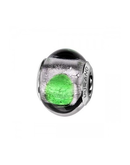 Thabora Charms Perle de Murano vert C05052