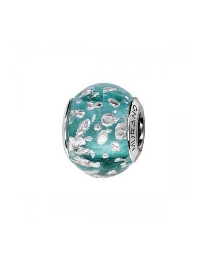 Thabora Charms Perle de Murano vert C05056