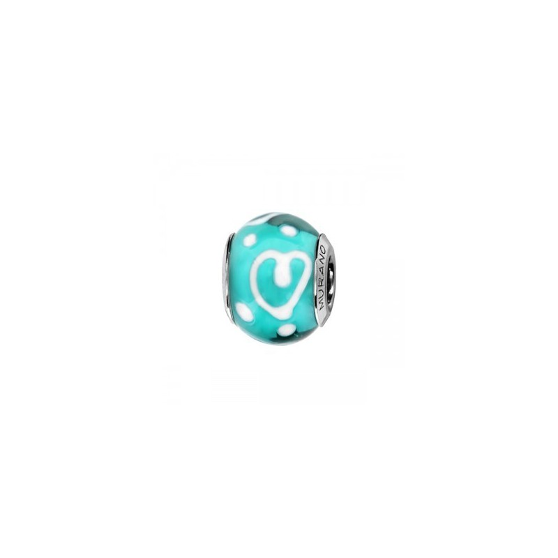 Thabora Charms Perle de Murano turquoise C05101 Thabora Charms Perle de Murano turquoise C05101