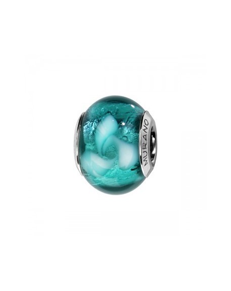 Thabora Charms Perle de Murano vert C05058