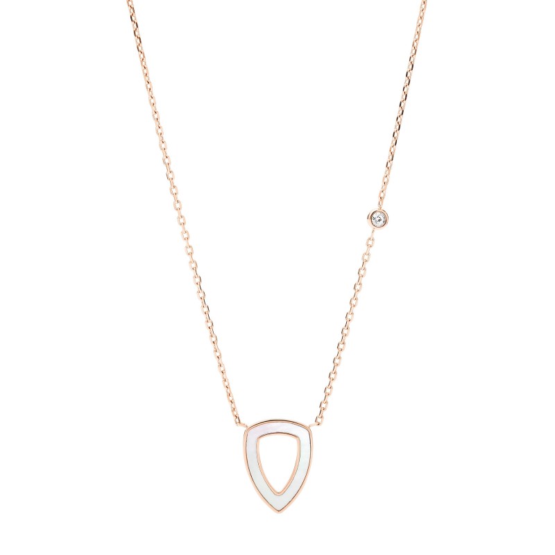 Fossil Femme Collier Acier inoxydable Doré Rose JF03067791 Fossil Femme Collier Acier inoxydable Doré Rose JF03067791