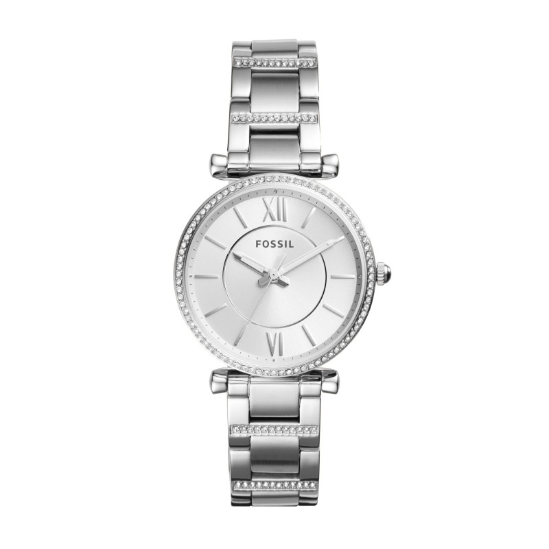 Fossil Femme Montre Analogique Quartz avec Bracelet Acier inoxydable Argenté ES4341 Fossil Femme Montre Analogique Quartz avec Bracelet Acier inoxydable Argenté ES4341