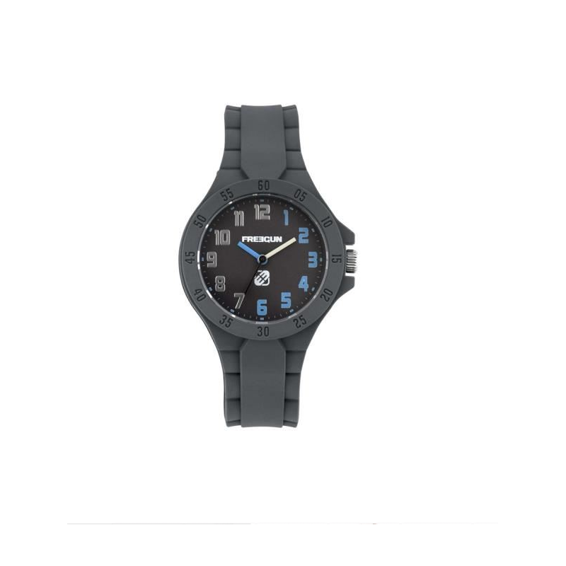 Freegun Ollie Montre Garçon Quartz Silicone Gris Foncé cadran Gris -EE5255 Freegun Ollie Montre Garçon Quartz Silicone Gris Foncé cadran Gris -EE5255