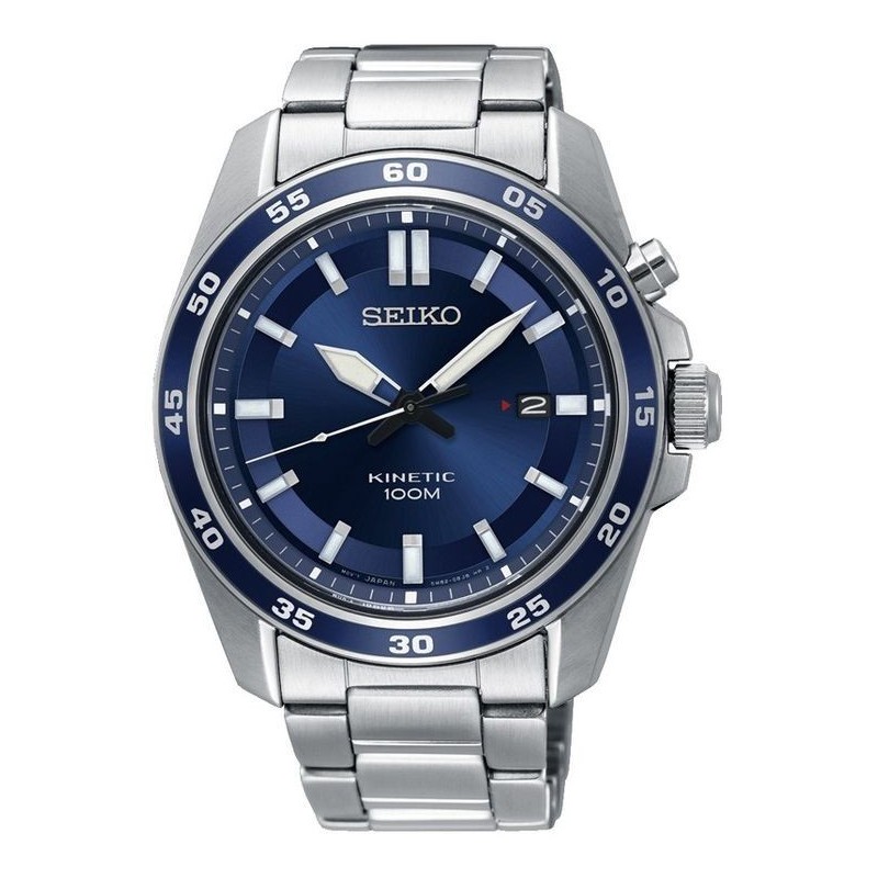 Seiko Kinetic Montre Homme Acier SKA783P1 Seiko Kinetic Montre Homme Acier SKA783P1