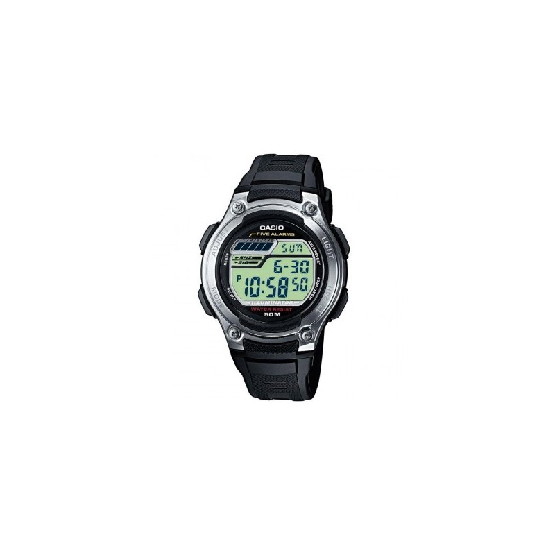 Montre Casio Homme Chrono Résine Noir W212H-1AVES Sport Montre Casio Homme Chrono Résine Noir W212H-1AVES Sport