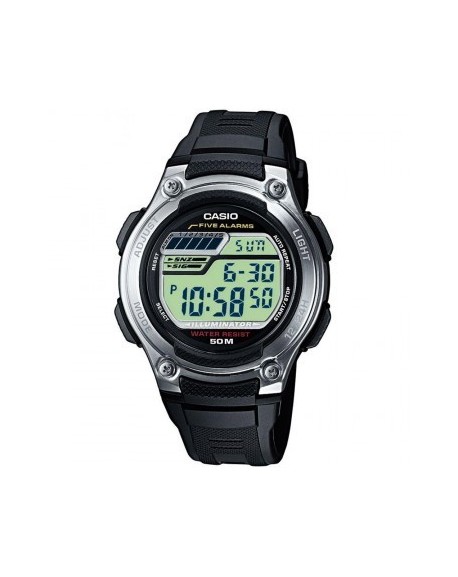 Montre Casio Homme Chrono Résine Noir W212H-1AVES Sport