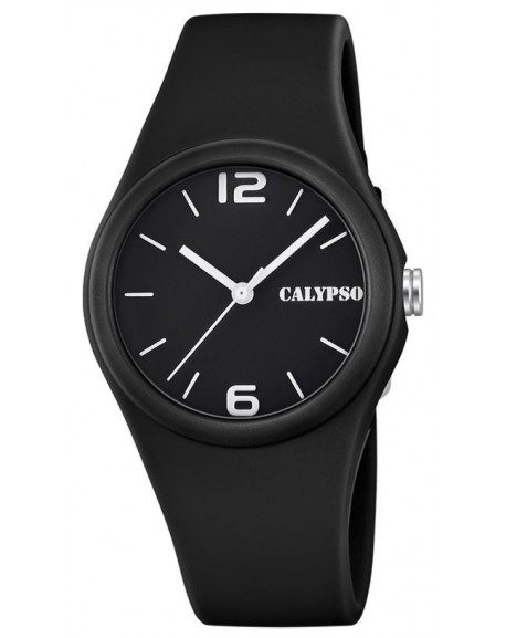 Montre Calypso Silicone Noire K5742/6 - 100 Mètres