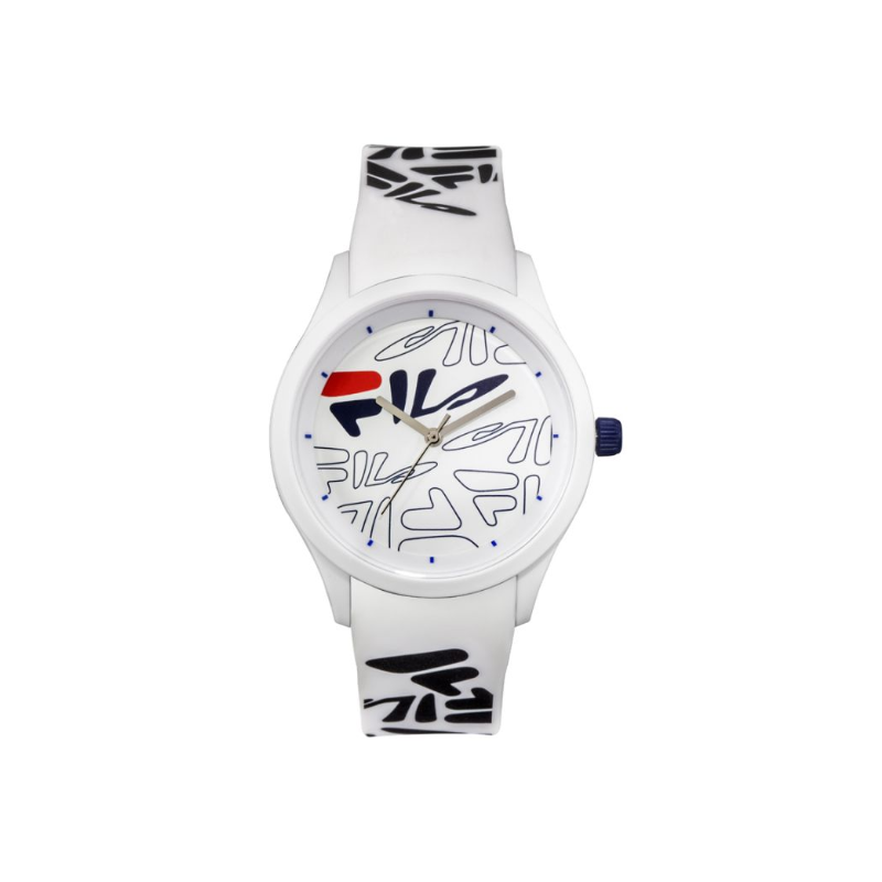Fila Montre Homme Silicone Blanc 38-129-204 Fila Montre Homme Silicone Blanc 38-129-204