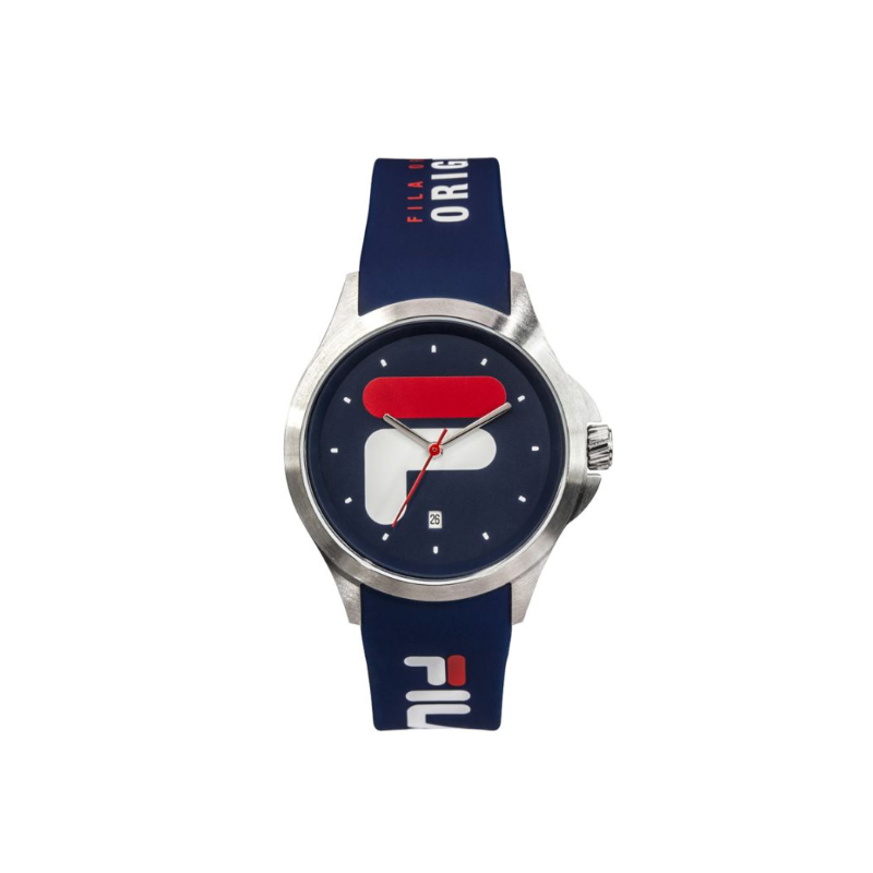 Fila Montre Homme Acier Silicone Bleu 38-181-002 Fila Montre Homme Acier Silicone Bleu 38-181-002