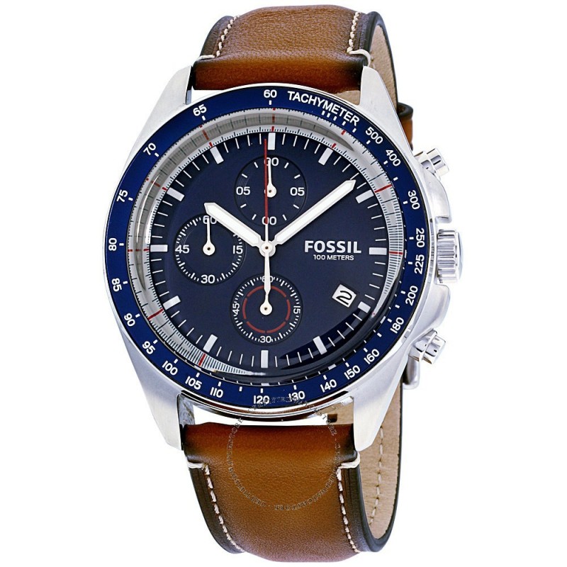 Fossil Homme Montre Chronographe avec Bracelet Cuir Marron CH3039 Fossil Homme Montre Chronographe avec Bracelet Cuir Marron CH3039