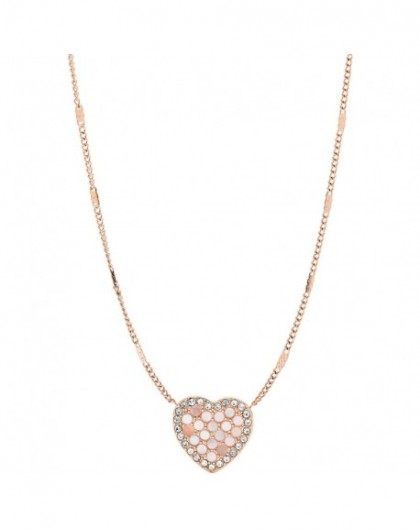 Fossil Femme Collier Coeur...