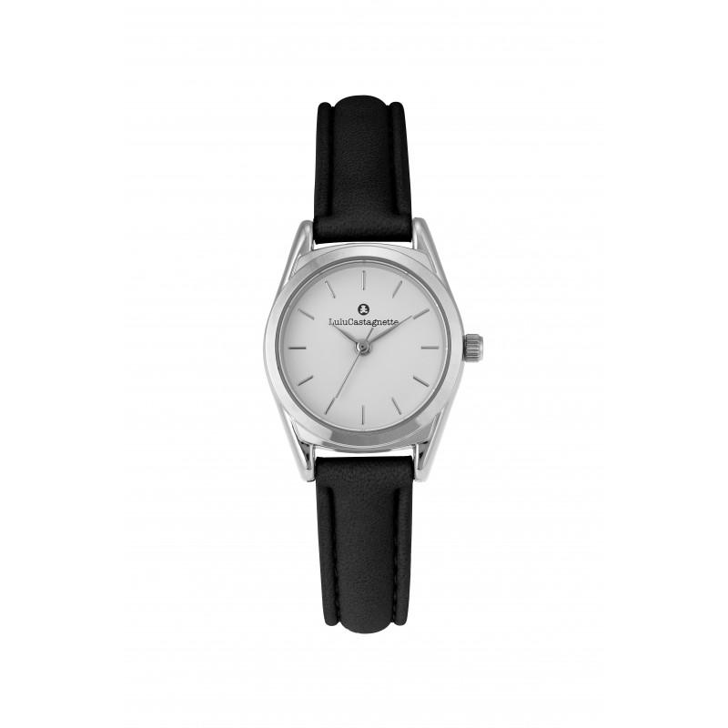 Lulu Castagnette Montre Fille Analogique Quartz Bracelet Cuir Noir - 38881 Lulu Castagnette Montre Fille Analogique Quartz Bracelet Cuir Noir - 38881