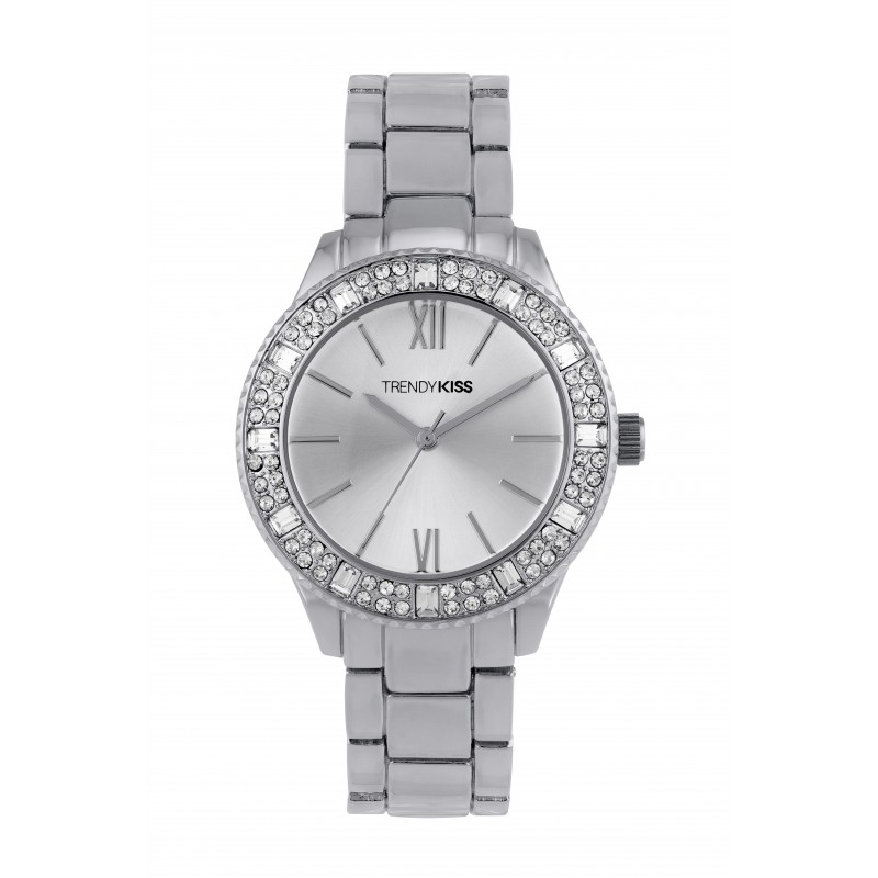 Trendy Kiss Montre Femme Analogique Quartz Bracelet Métal - TM10116-03 Trendy Kiss Montre Femme Analogique Quartz Bracelet Métal - TM10116-03