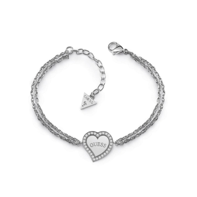 Guess Heart Warming Bracelet Acier UBB78096-S Guess Heart Warming Bracelet Acier UBB78096-S
